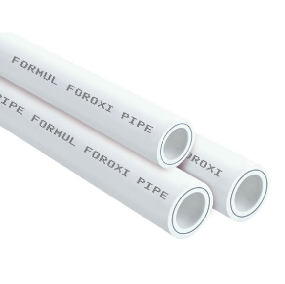 Труба поліпропіленова PPR Дn 50х6,9 з алюмінієвою фольгою PN20 Formul